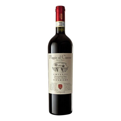 fles Chianti Superiore van Poggio al Casone