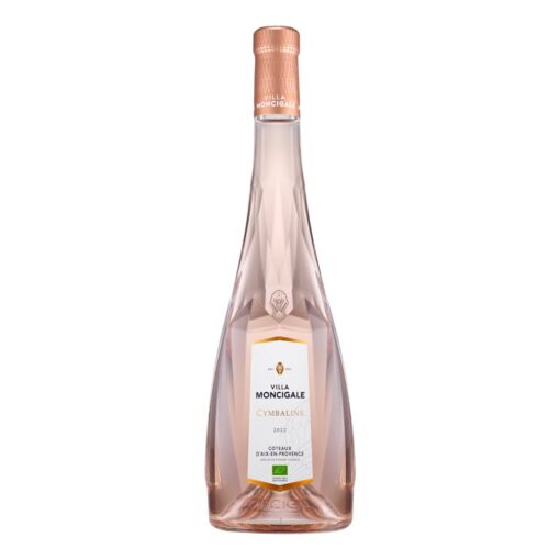 fles rosé van Villa Moncigale Cicada la Légende